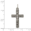 Lex & Lu Sterling Silver Antiqued and Brushed INRI Crucifix Pendant LAL36227 - 3 - Lex & Lu