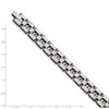 Lex & Lu Chisel Stainless Steel Polished Bracelet 8.25'' LAL37213 - 5 - Lex & Lu