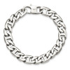 Lex & Lu Chisel Stainless Steel Polished Links Bracelet 8.25'' LAL37271 - 4 - Lex & Lu