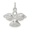 Lex & Lu Sterling Silver Filigree Angel Charm - Lex & Lu