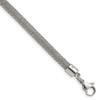 Lex & Lu Chisel Stainless Steel Wire 8'' Bracelet - Lex & Lu