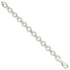 Lex & Lu Sterling Silver Link Bracelet 7.25'' - 2 - Lex & Lu