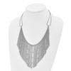 Lex & Lu Chisel Stainless Steel Polished Necklace 20'' LAL39623 - 4 - Lex & Lu