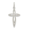 Lex & Lu Sterling Silver Passion Cross Charm LAL3974 - 4 - Lex & Lu