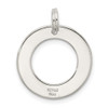 Lex & Lu Sterling Silver Follow Your Dreams Circle Charm - 4 - Lex & Lu