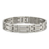 Lex & Lu Chisel Titanium Polished Bracelet 8.5'' - 4 - Lex & Lu