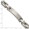 Lex & Lu Chisel Titanium Brushed ID Bracelet 8.75'' - 5 - Lex & Lu