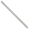 Lex & Lu Chisel Stainless Steel Brushed and Polished Bracelet 8.5'' LAL41101 - 3 - Lex & Lu