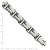 Lex & Lu Chisel Stainless Steel Polished Bracelet 8.25'' LAL41219 - 5 - Lex & Lu