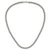 Lex & Lu Chisel Stainless Steel Polished Necklace 24'' LAL41384 - 6 - Lex & Lu