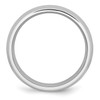 Lex & Lu Chisel Cobalt Polished 7mm Band Ring- 2 - Lex & Lu