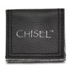 Lex & Lu Chisel Ceramic Black Faceted 8mm Polished Beveled Edge Band Ring- 5 - Lex & Lu
