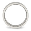 Lex & Lu Chisel Stainless Steel Polished Textured Ring LAL41976- 2 - Lex & Lu