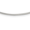 Lex & Lu Sterling Silver 1.6mm Neckwire Chain 16'' - Lex & Lu