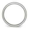 Lex & Lu Chisel Titanium 4mm Polished Band Rin- 2 - Lex & Lu