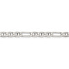 Lex & Lu Sterling Silver 5mm Figaro Anchor Chain Necklace or Bracelet- 2 - Lex & Lu