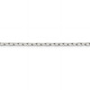 Lex & Lu Sterling Silver 2.90mm D/C Open Link Cable Chain Necklace or Bracelet- 2 - Lex & Lu