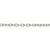 Lex & Lu Sterling Silver 3mm D/C Open Link Cable Chain Necklace or Bracelet- 2 - Lex & Lu