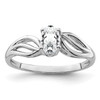 Lex & Lu Sterling Silver White Topaz Ring LAL42858 - Lex & Lu