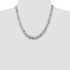 Lex & Lu Sterling Silver 8.25mm Square Byzantine Chain Necklace or Bracelet- 5 - Lex & Lu