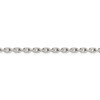Lex & Lu Sterling Silver 3.95mm Beveled Oval Cable Chain Necklace or Bracelet- 2 - Lex & Lu