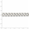 Lex & Lu Sterling Silver 11mm Curb Chain Necklace or Bracelet- 4 - Lex & Lu