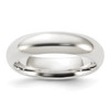 Lex & Lu Sterling Silver 5mm Comfort Fit Band - Lex & Lu