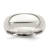 Lex & Lu Sterling Silver 7mm Comfort Fit Band - Lex & Lu