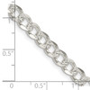 Lex & Lu Sterling Silver 5mm Pave Curb Chain Necklace or Bracelet- 4 - Lex & Lu