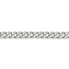 Lex & Lu Sterling Silver 7mm Pave Curb Chain Necklace or Bracelet- 2 - Lex & Lu