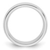 Lex & Lu Sterling Silver 5mm Milgrain Comfort Fit Band Ring- 2 - Lex & Lu