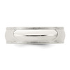 Lex & Lu Sterling Silver 6mm Milgrain Comfort Fit Band Ring LAL42987- 4 - Lex & Lu