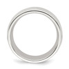 Lex & Lu Sterling Silver 8mm Comfort Fit Milgrain Band Ring- 2 - Lex & Lu