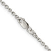 Lex & Lu Sterling Silver 2.25mm Cable Chain Necklace or Bracelet- 3 - Lex & Lu