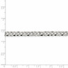 Lex & Lu Sterling Silver 4.5mm Beveled Curb Chain Necklace or Bracelet- 4 - Lex & Lu