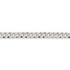 Lex & Lu Sterling Silver 5.5mm Beveled Curb Chain Necklace or Bracelet- 2 - Lex & Lu