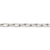 Lex & Lu Sterling Silver 5.00mm Link Chain Necklace- 2 - Lex & Lu