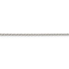 Lex & Lu Sterling Silver 2mm Flat Cable Chain Necklace- 2 - Lex & Lu