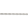 Lex & Lu Sterling Silver 2.75mm Loose Rope Chain Necklace- 2 - Lex & Lu