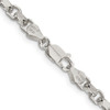 Lex & Lu Sterling Silver 4mm Rolo Chain Necklace or Bracelet- 3 - Lex & Lu