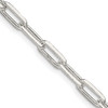 Lex & Lu Sterling Silver 4.25mm Fancy Link Chain Necklace or Bracelet - Lex & Lu
