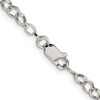 Lex & Lu Sterling Silver 4.75mm Fancy Rolo Chain Necklace or Bracelet- 3 - Lex & Lu