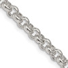 Lex & Lu Sterling Silver 5mm Rolo Chain Necklace or Bracelet LAL43275 - Lex & Lu