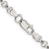 Lex & Lu Sterling Silver 4.75mm Half Round Belcher Chain Necklace or Bracelet- 3 - Lex & Lu