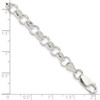 Lex & Lu Sterling Silver 6.0mm Belcher Light Bracelet- 3 - Lex & Lu