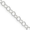 Lex & Lu Sterling Silver 3mm Fancy Chain Necklace or Bracelet - Lex & Lu