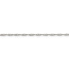 Lex & Lu Sterling Silver 1.75mm Singapore Chain Necklace- 2 - Lex & Lu