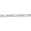 Lex & Lu Sterling Silver 6mm Figaro Chain Necklace or Bracelet- 2 - Lex & Lu