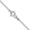Lex & Lu Sterling Silver 0.85mm Round Snake Chain Necklace- 3 - Lex & Lu