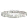 Lex & Lu Sterling Silver Nugget Bracelet LAL43428- 3 - Lex & Lu